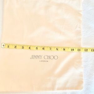 Jimmy Choo shoe dust bag